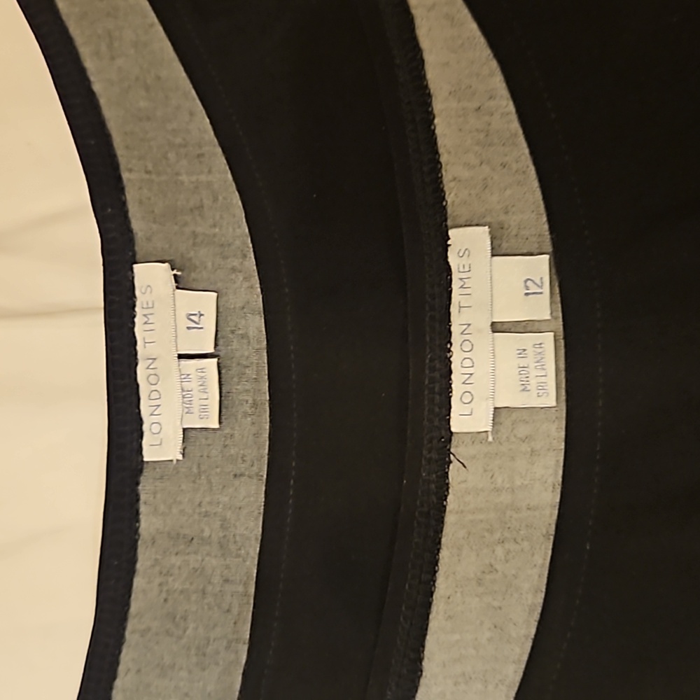 Brand New London Times black long sleeve dress - Picture 2 of 5